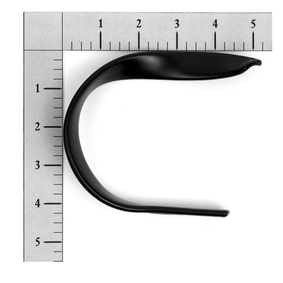 Better Homes & Garden drapery holdbacks black finish 3 sets - Picture 4 of 9